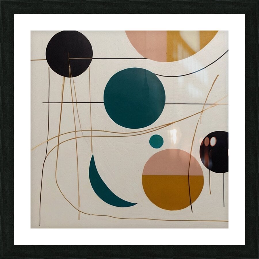 Simple Abstract Piece 5 Picture Frame print
