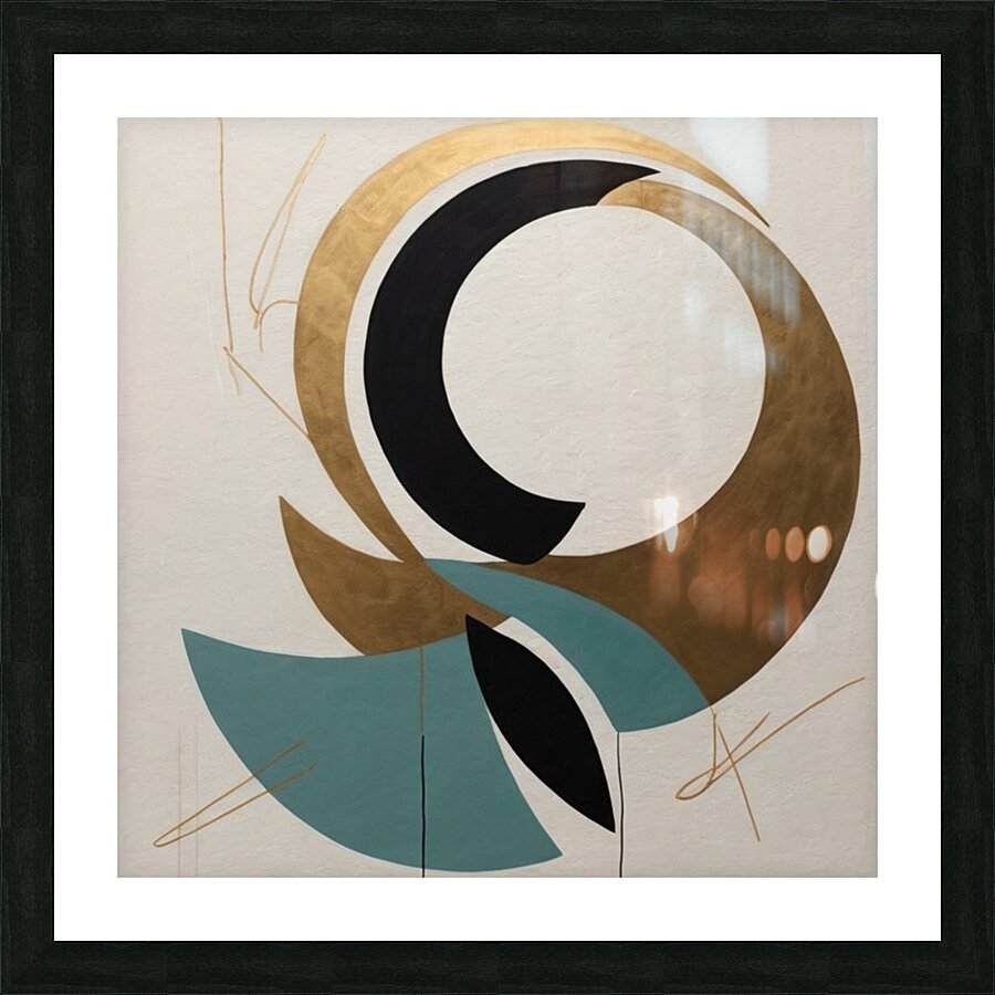 Simple Abstract Piece 4 Picture Frame print