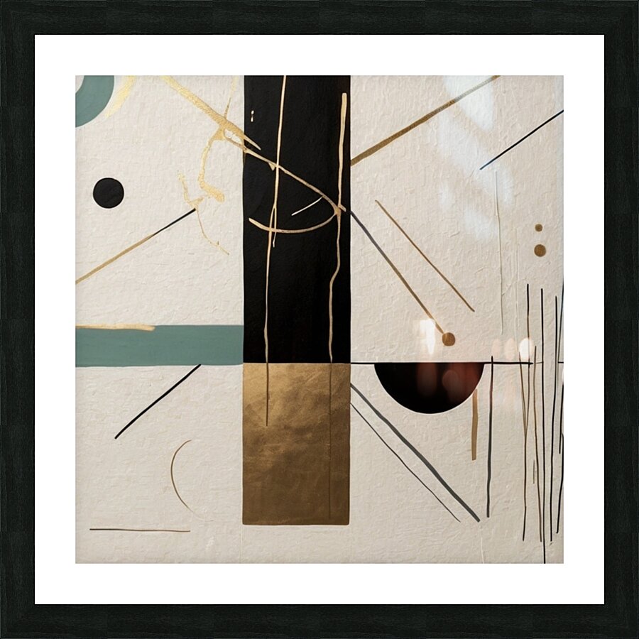 Simple Abstract Piece 2 Picture Frame print