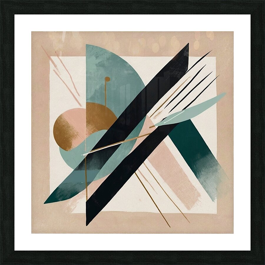 Simple Abstract Piece 1 Picture Frame print