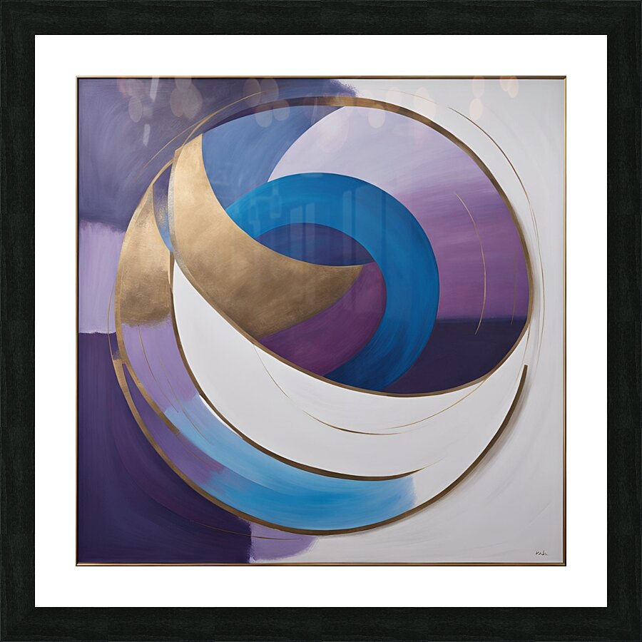 Stunning Abstract Artwork 2 Picture Frame print