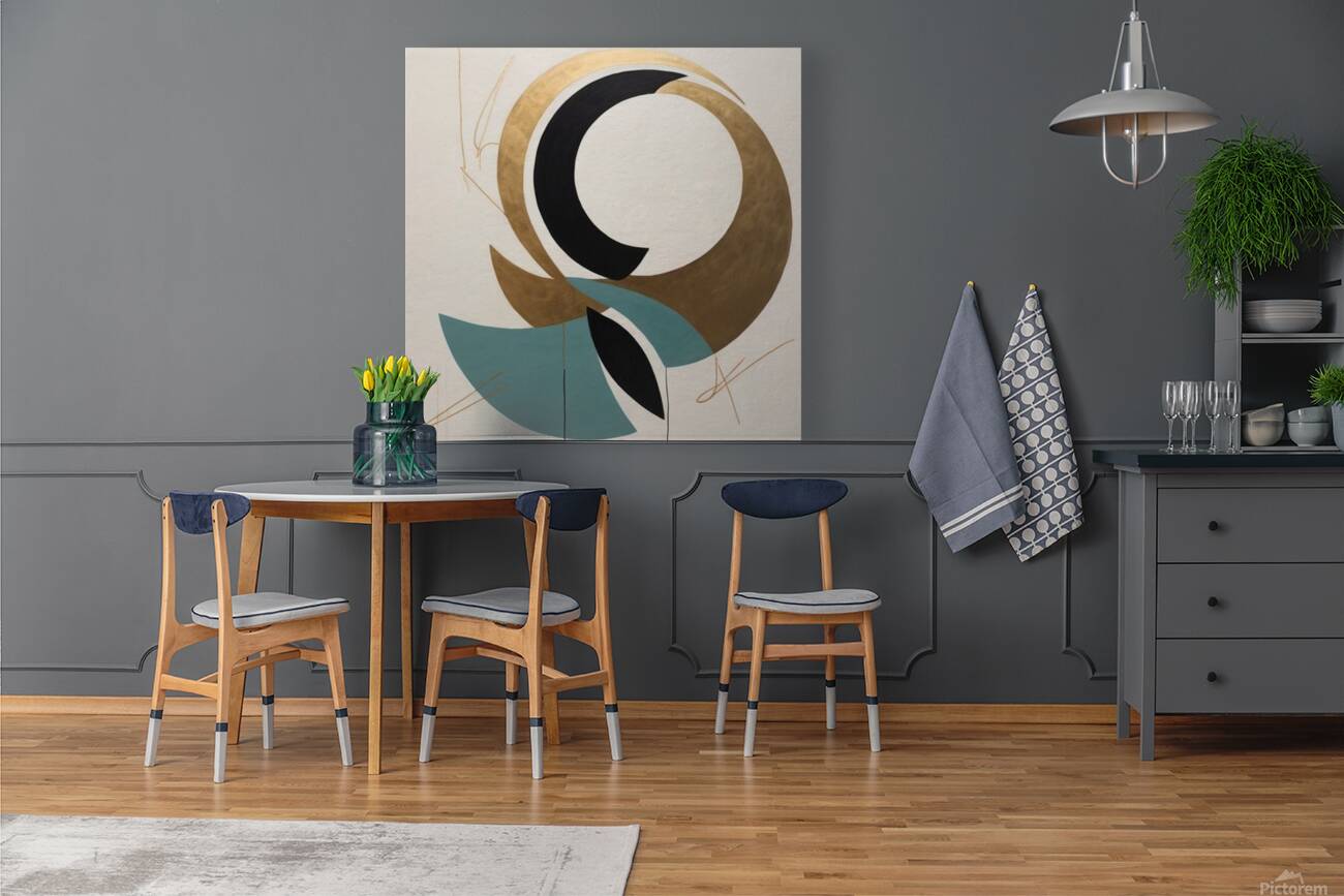 Simple Abstract Piece 4 Reproduction