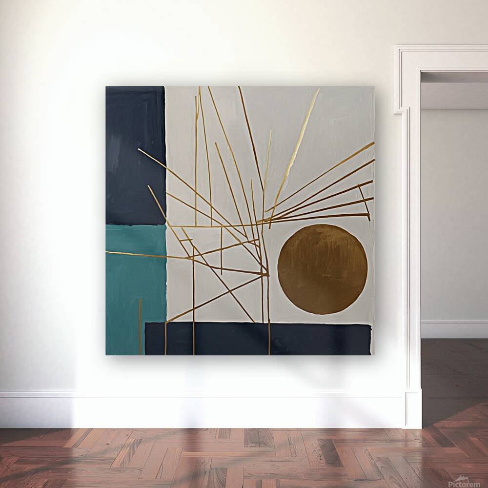  Simple Abstract Pece 3  Reproduction