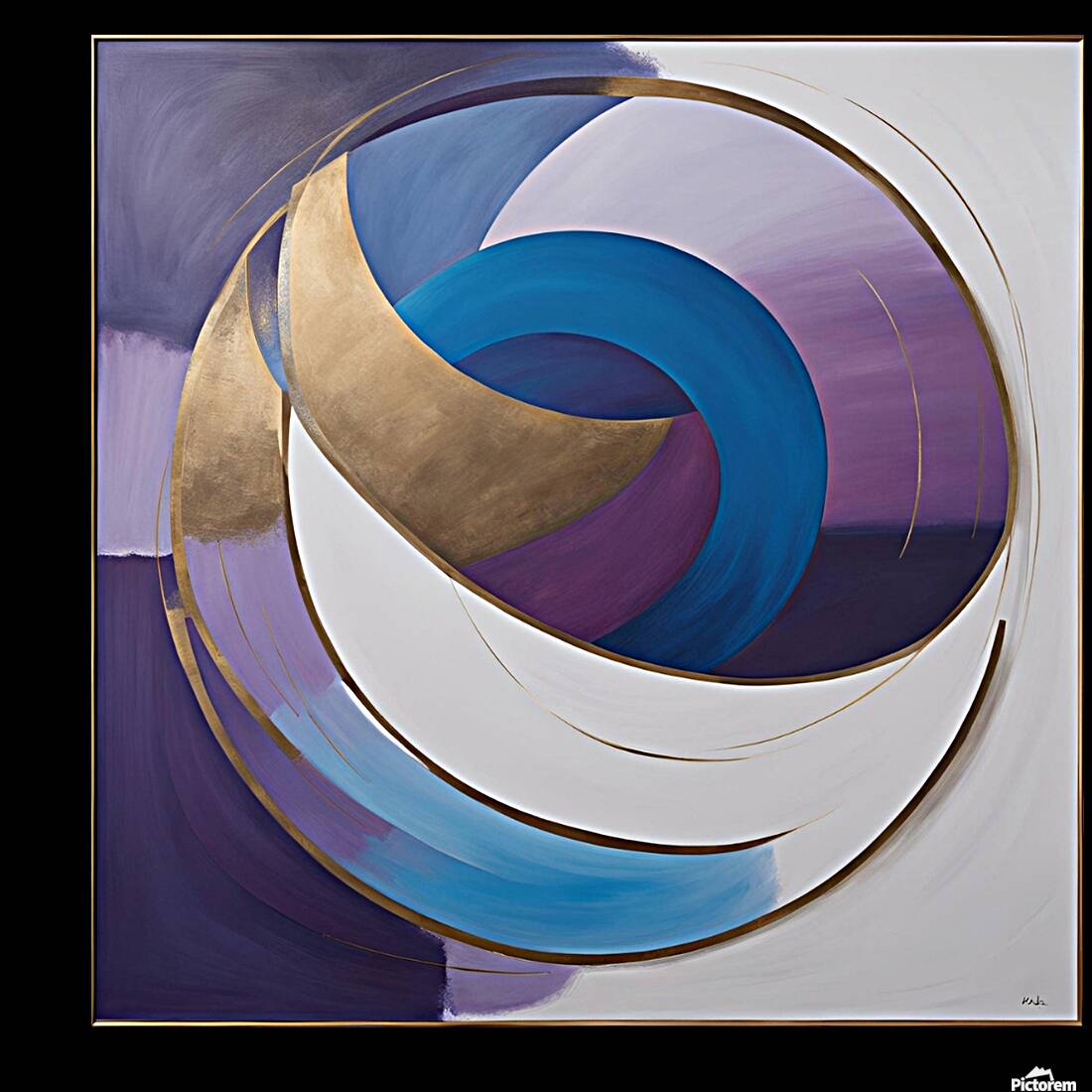 Stunning Abstract Artwork 2 Reproduction