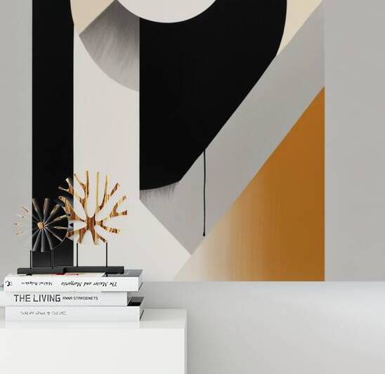 Abstract Piece-Negative Space 1 by Adil Albalushi