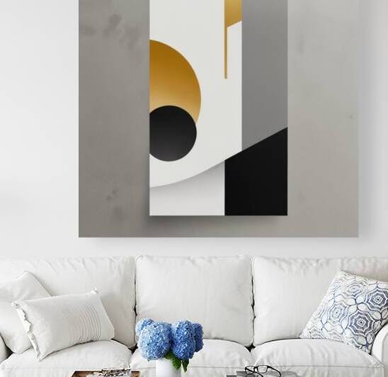 Abstract Piece- Negative Space 5 by Adil Albalushi