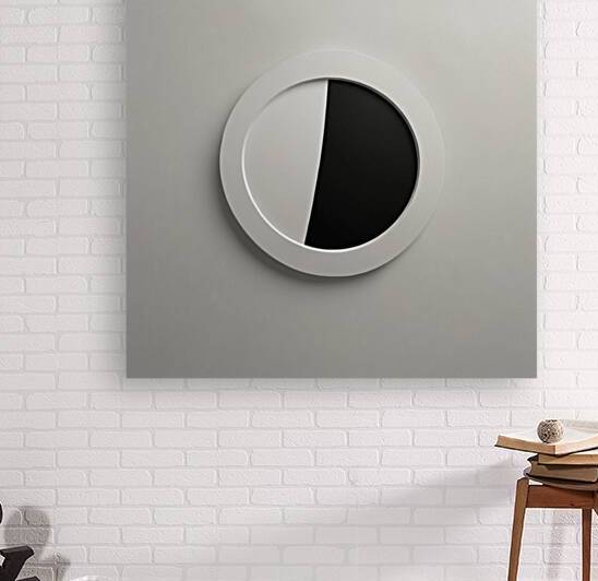 Abstract-Circle in Negative Space by Adil Albalushi