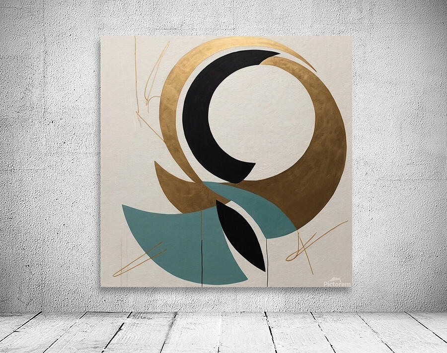 Simple Abstract Piece 4 Wall Preview