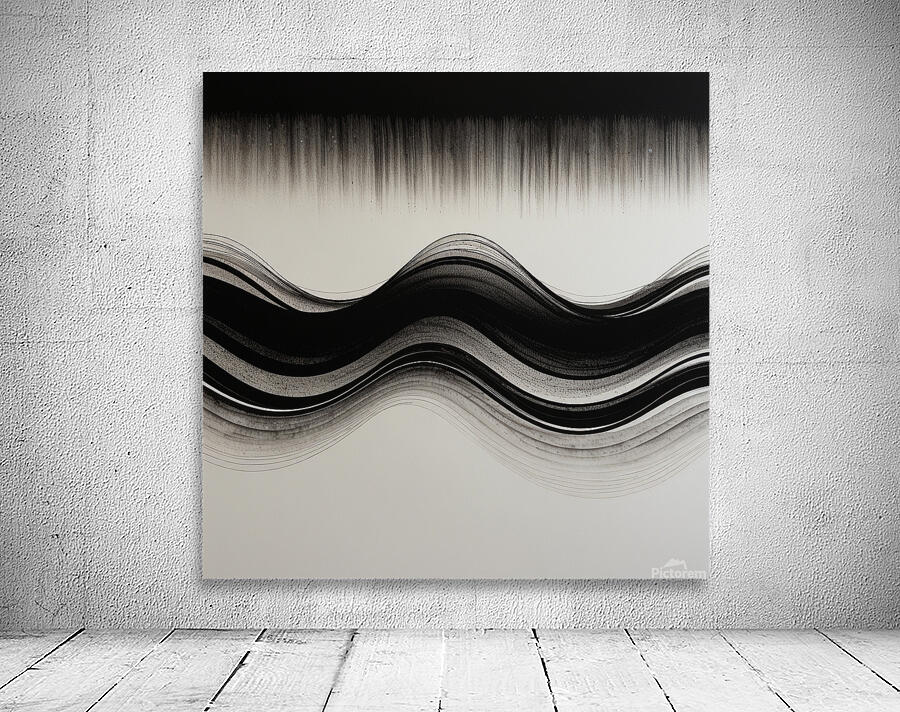 Abstract-Minimalist Wave Wall Preview