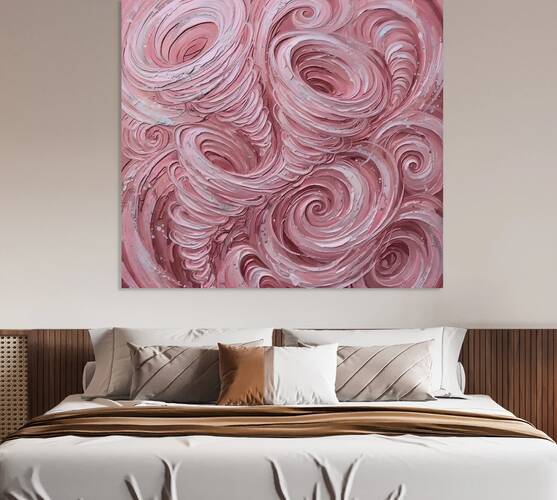 Pink Whirlwinds Reproduction