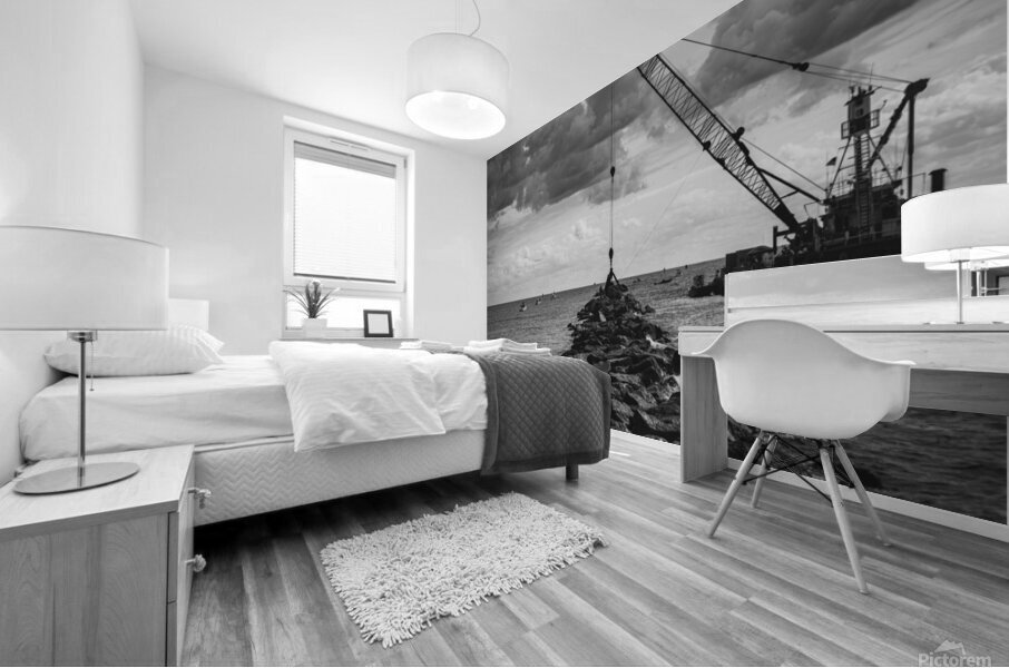 Maritime Monolith Mural print
