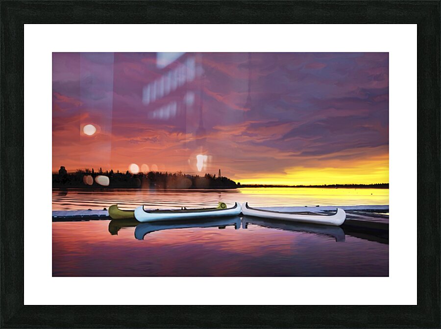 Pink Sky in the Morn Impression et Cadre photo