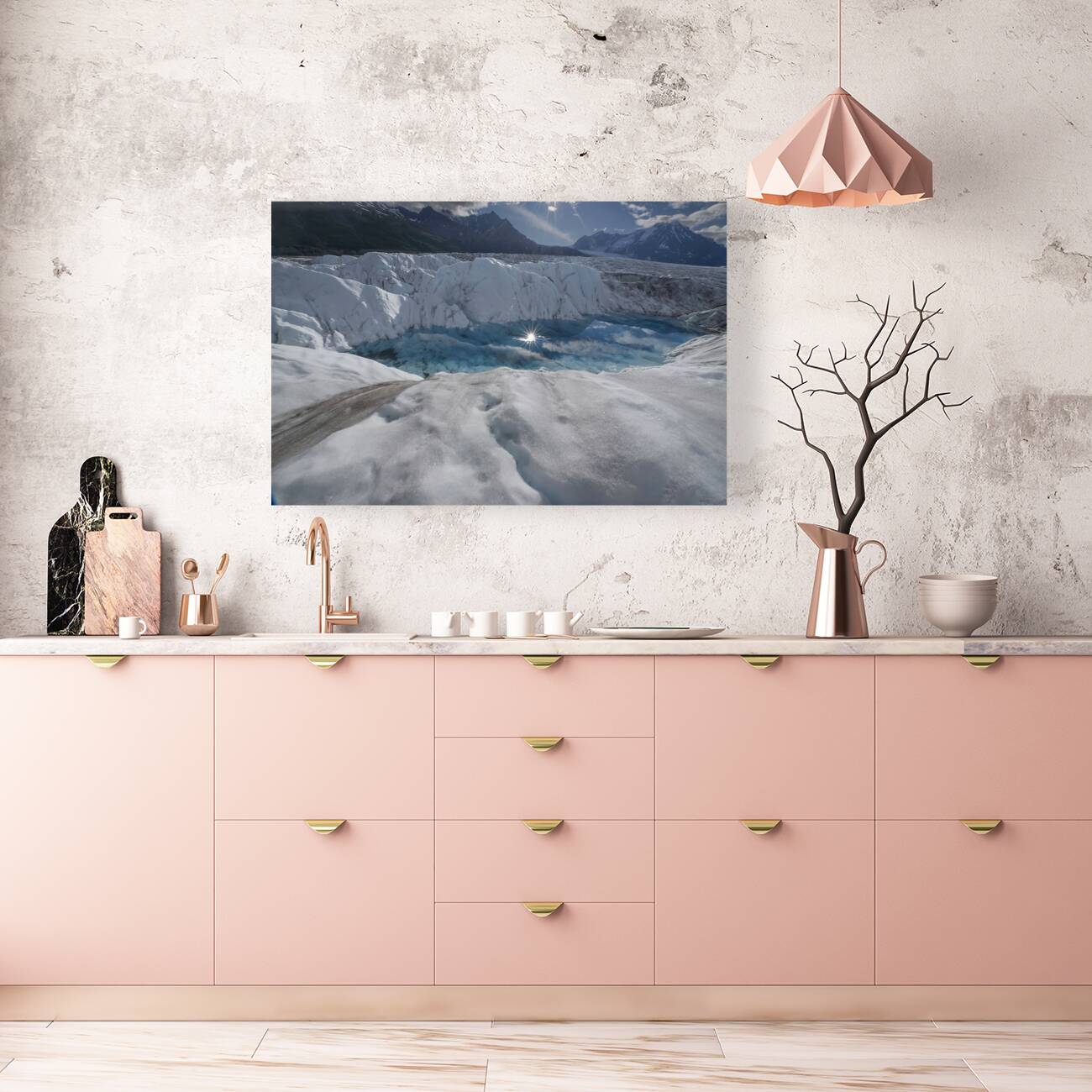 The Glaciers Jewel: A Moment of Magic Reproduction