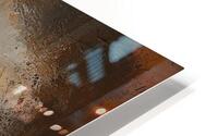 Explring Gold Abstract Art Through the Golden Rat HD Metal print