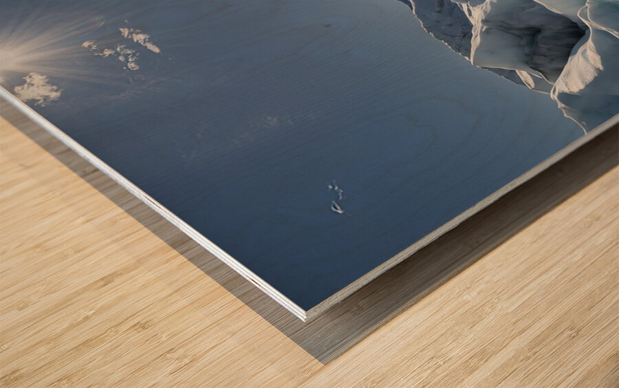 Pristine Widerness Wood print