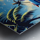 NOSTALGIC CAR2 Metal print