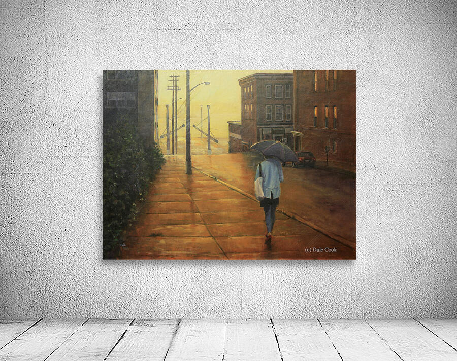 Sun Shower Stroll Wall Preview