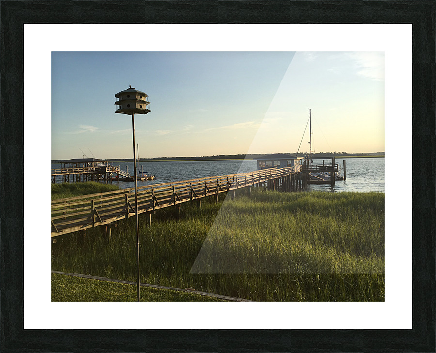 Lake House Picture Frame print