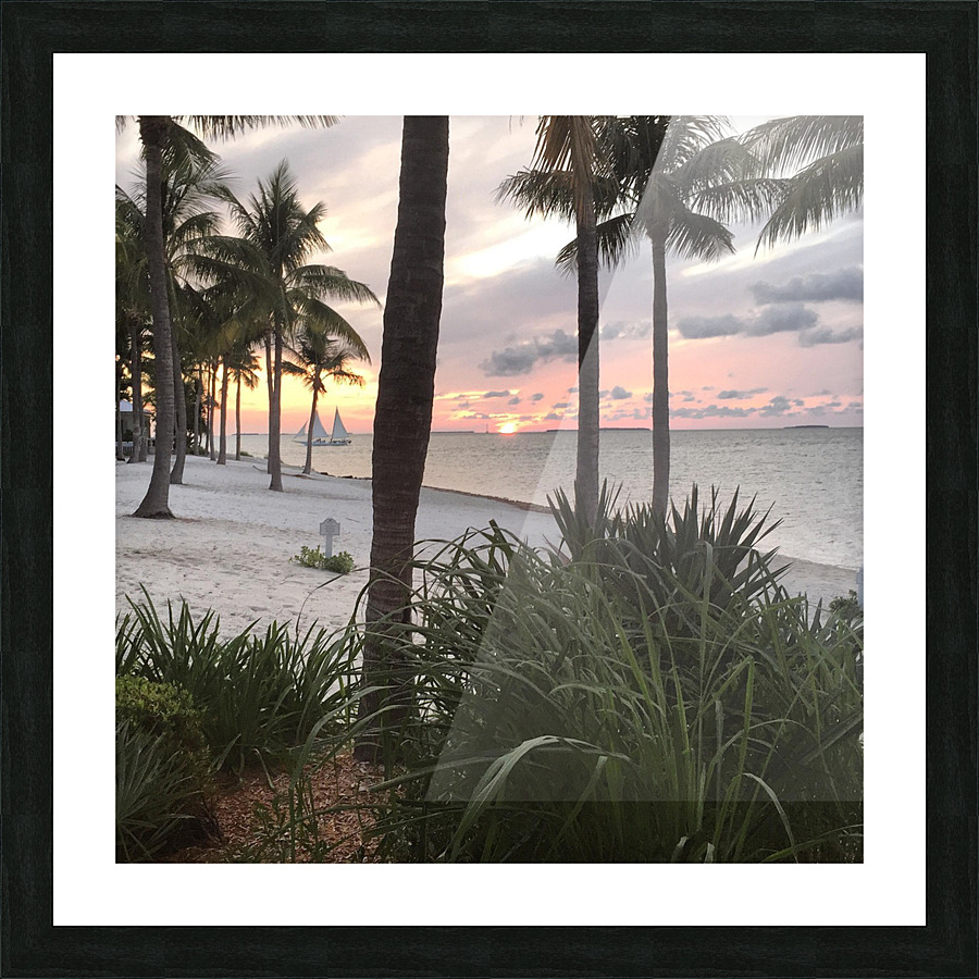 On the Keys Picture Frame print