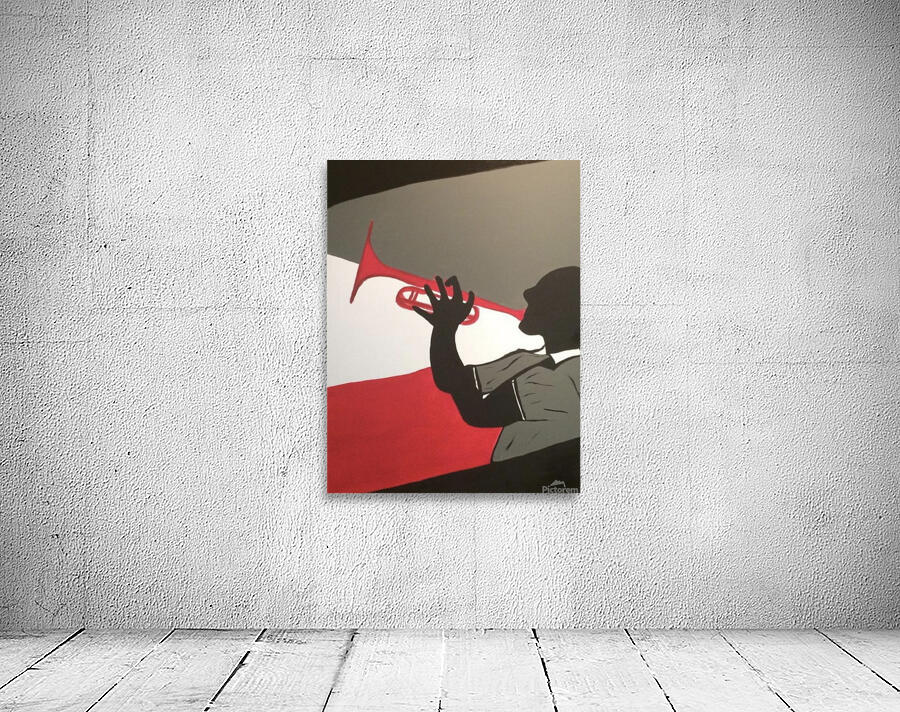Trumpet Player Wall Preview