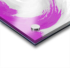 Abstract Vibrant Swirling Melting Forest Acrylic print