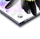 Abstract Daisy with Black Petals  Acrylic print