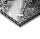 Black and White Winter in the Scottish Highlands Acrylic print