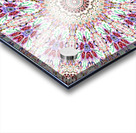 Abstract Kaleidoscope Mandala Pattern Red and Pink Acrylic print