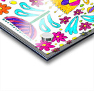 Abstract Vibrant Florals Acrylic print