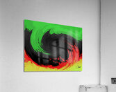 Abstract Swirling Dynamic Melting Forest  Acrylic Print