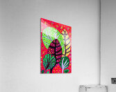 Five Abstract Doodle Trees Acrylic Print