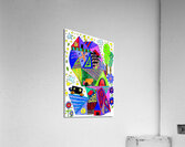 Abstract Doodle Art Fun Acrylic Print