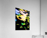 Abstract Chaotic Hues Acrylic Print