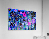 Abstract Garden At Night Acrylic Print