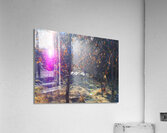 Scottish Highlands Visitation                                                                                                           Acrylic Print