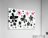 Abstract Whimsical Garden Acrylic Print