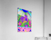 Abstract Vibrant Surreal Nature Acrylic Print