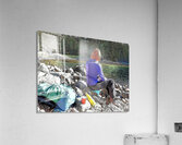 Scenes from the Trail-  Taking a Rest                                                                                                               Acrylic Print