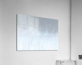  Abstract Linear Inverted Long Grass In the Mist Acrylic Print