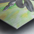  Abstract Daisy Sunbeam Metal print