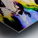 Abstract Chaotic Hues Metal print