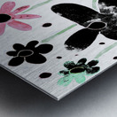 Abstract Whimsical Garden Metal print