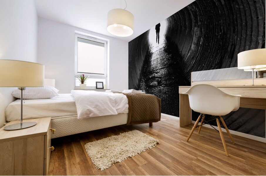  Scenes from the Trail -Through the Tunnel  Mural print