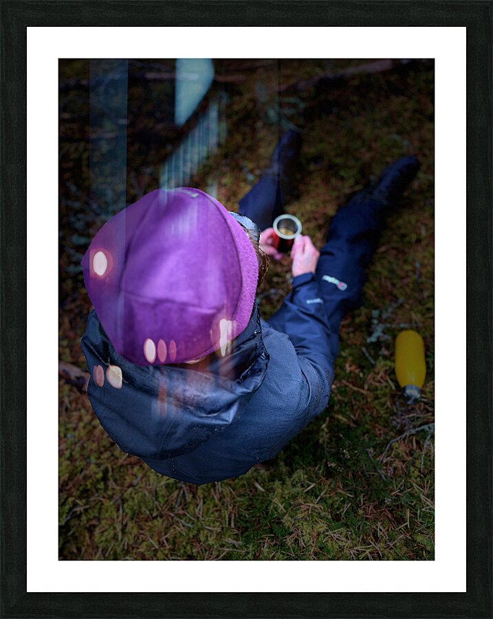Scenes from the Trail- Mint Tea Picture Frame print