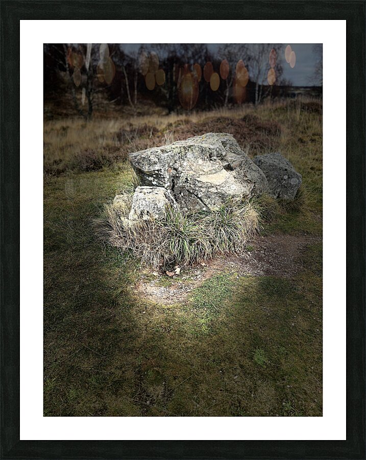 Scenes from the Trail- Boulder Seat Picture Frame print