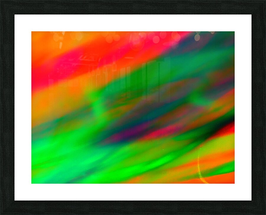 Abstract Light Show                                                                                                                       Picture Frame print