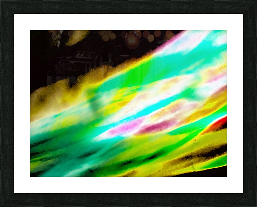  Abstract Dynamic Light                                                                                                                     Picture Frame print
