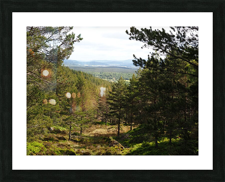  Scottish Highlands Landscape View                                                                                                                     Picture Frame print