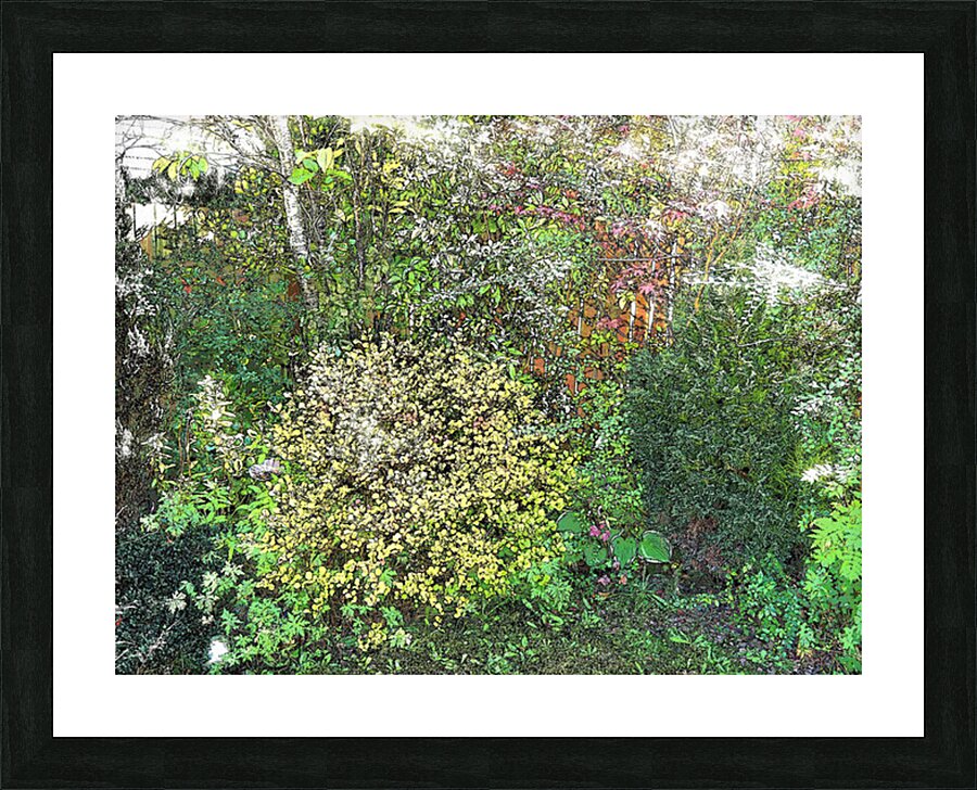 In The Garden                                                                                                                      Picture Frame print