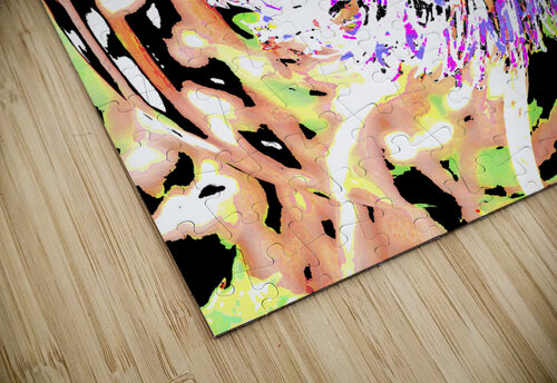  Abstract Swirling Woodland Plant Catriona Roberts Nature Photography and Designs puzzle